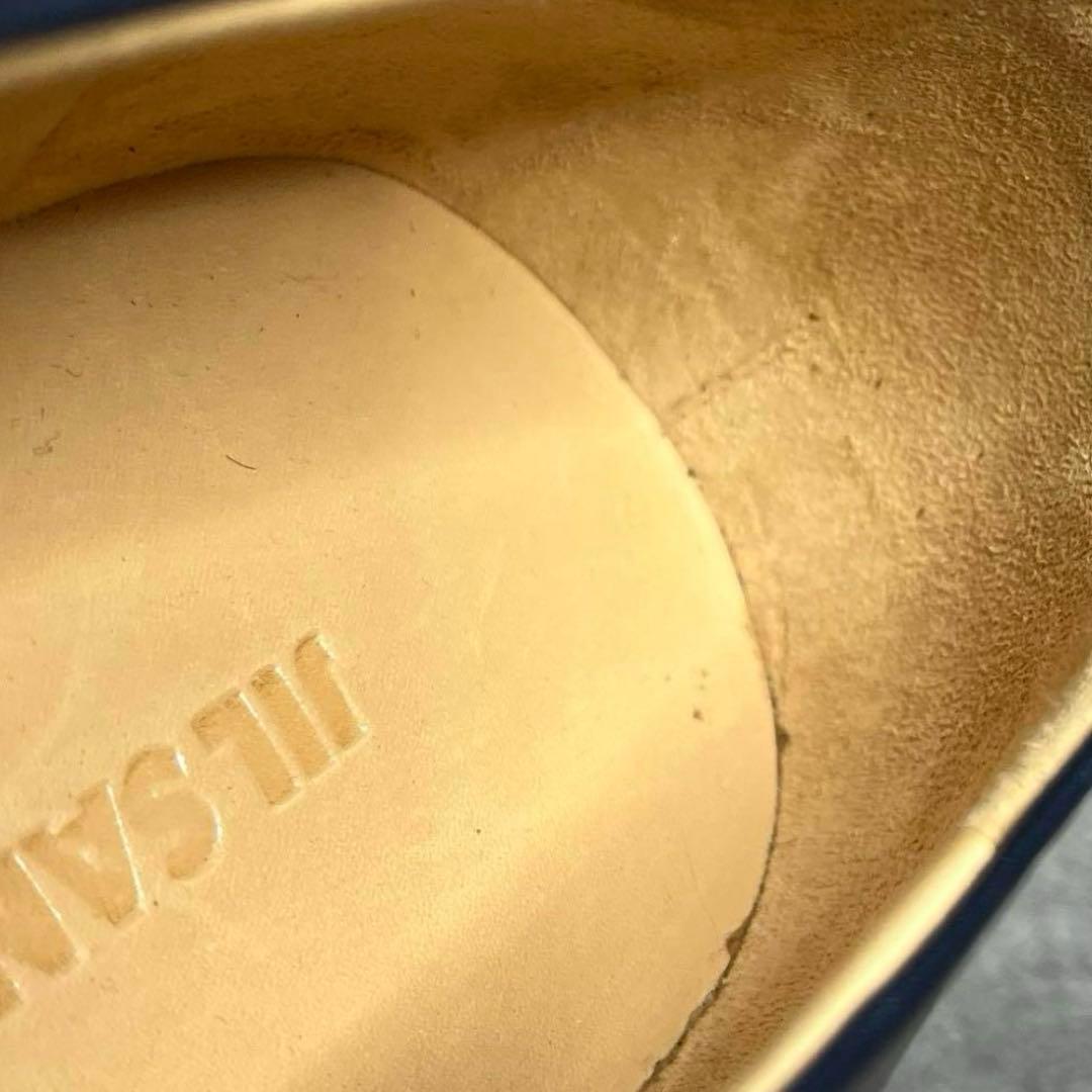 美品 ジルサンダー レザー ローファー パンプス フラット バレエシューズ 人気