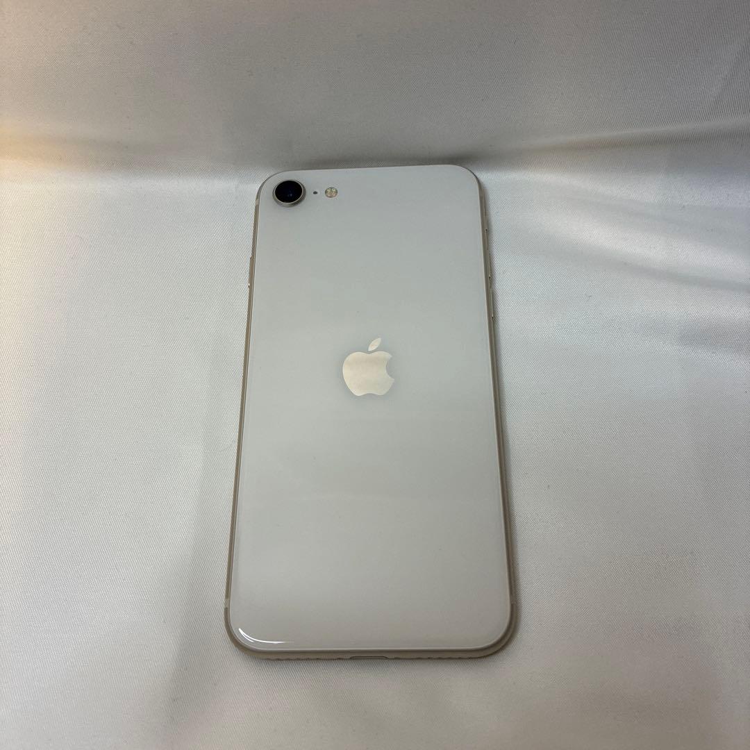 SIMフリー iPhoneSE 第3世代 64GB SE3 バッテリー100 白