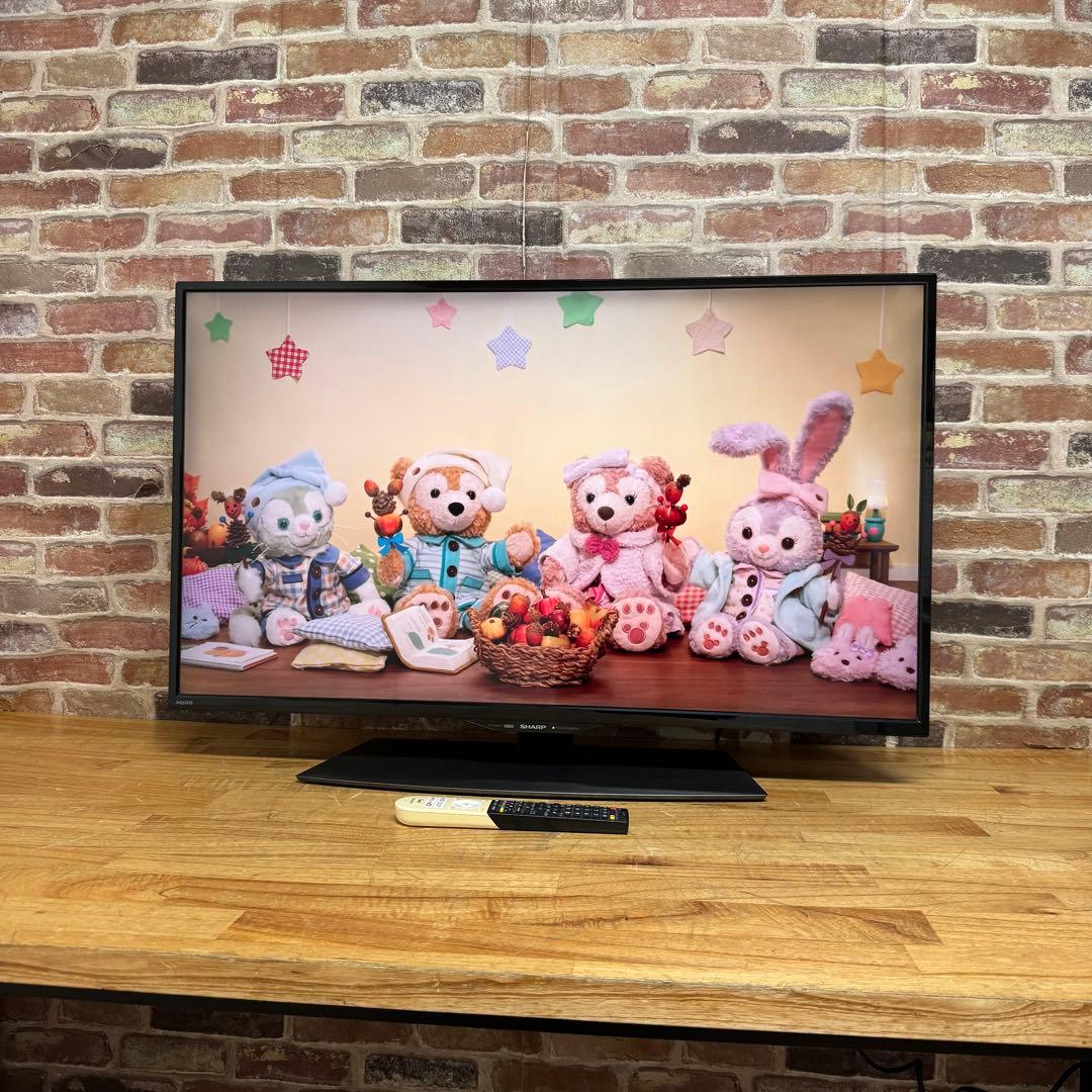 シャープ 40V型 4K液晶テレビ AQUOS 4T-C40BJ1 動画アプリ○