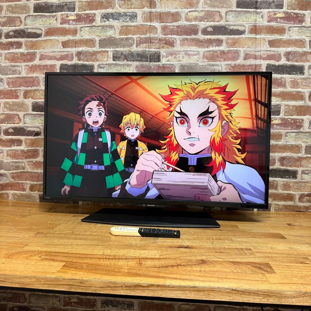シャープ 40V型 4K液晶テレビ AQUOS 4T-C40BJ1 動画アプリ○
