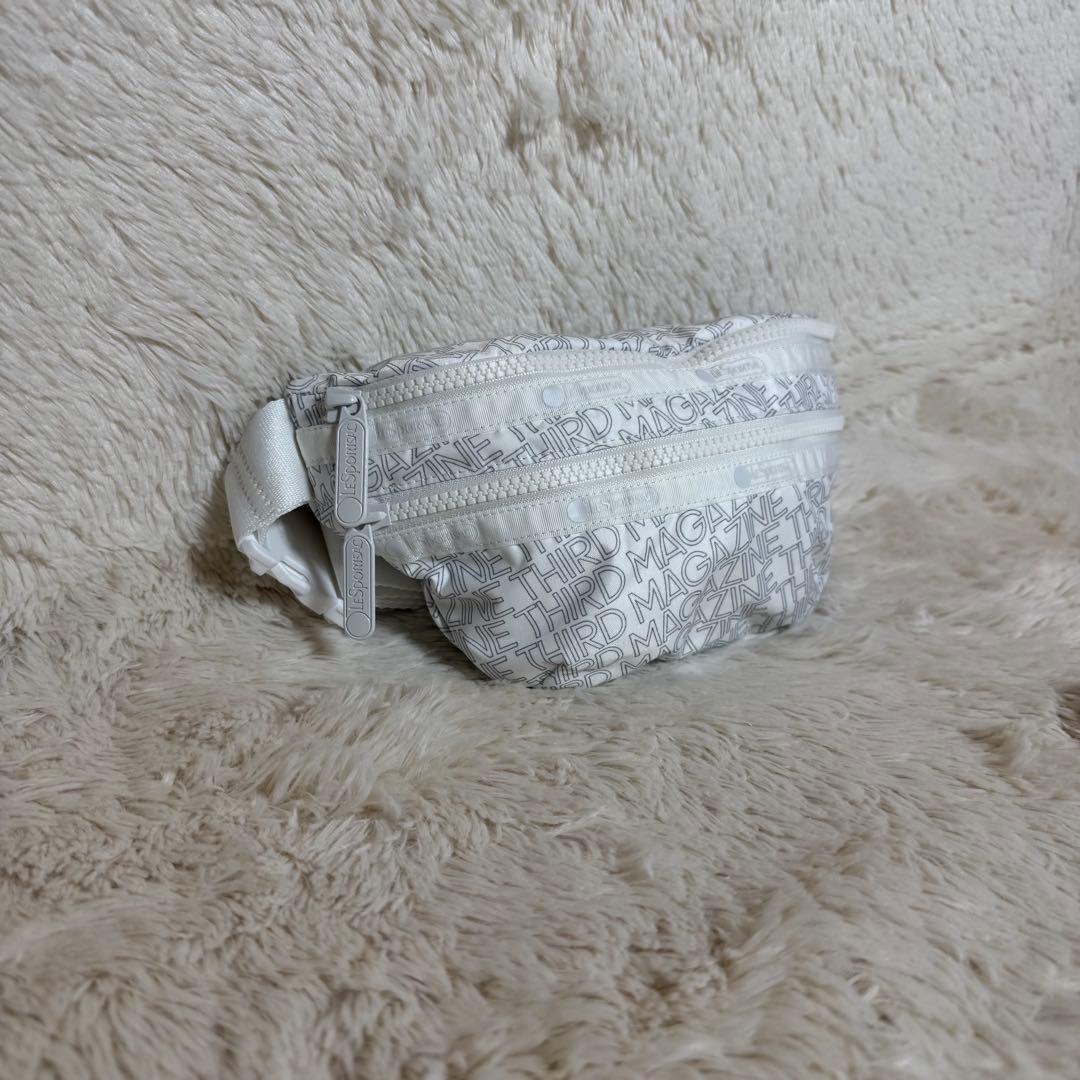 ほぼ新品 THIRD MAGAZINE×LeSportsac ウエストバッグ