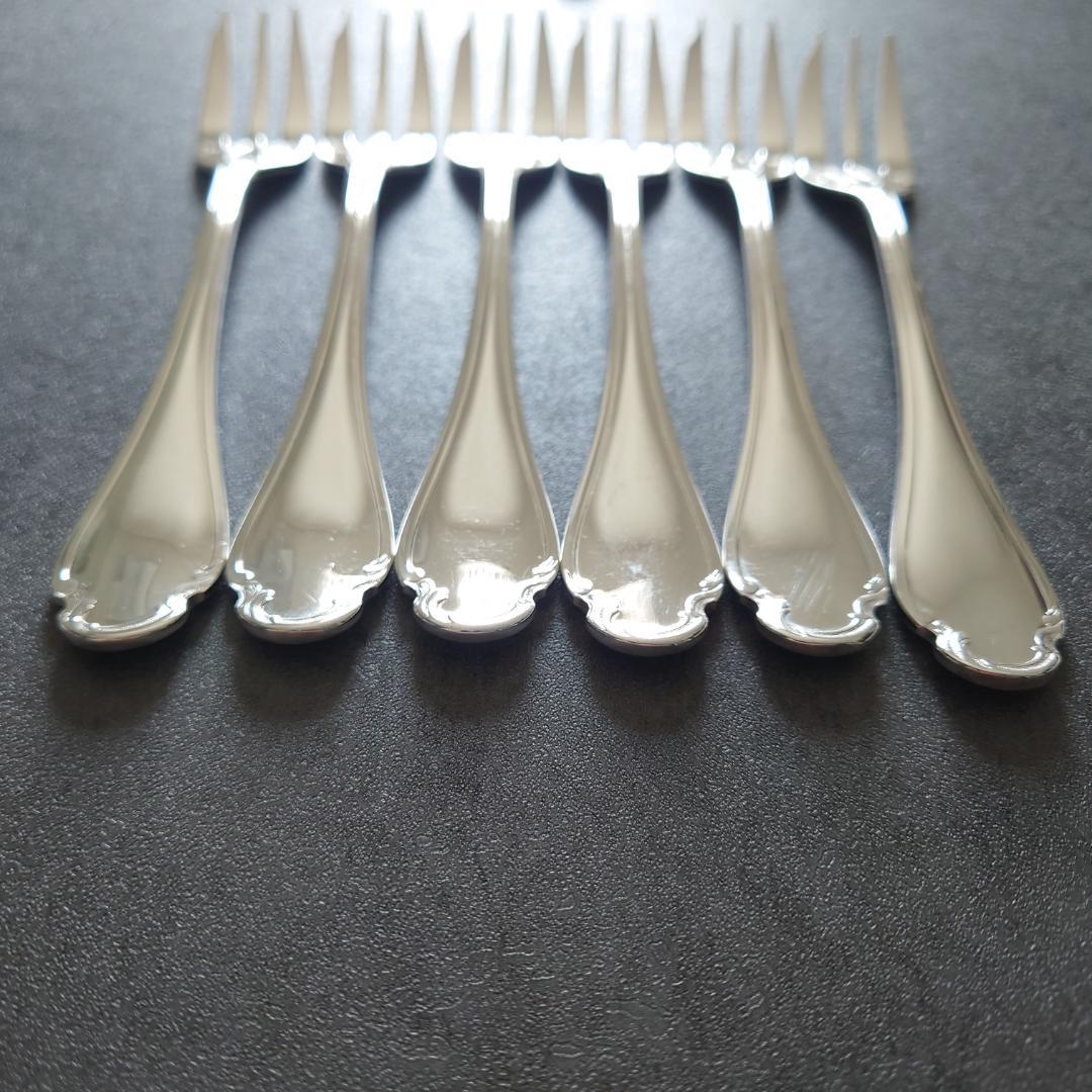 希少 美品 クリストフル ポンパドール ケーキフォーク コーヒースプーン 12点