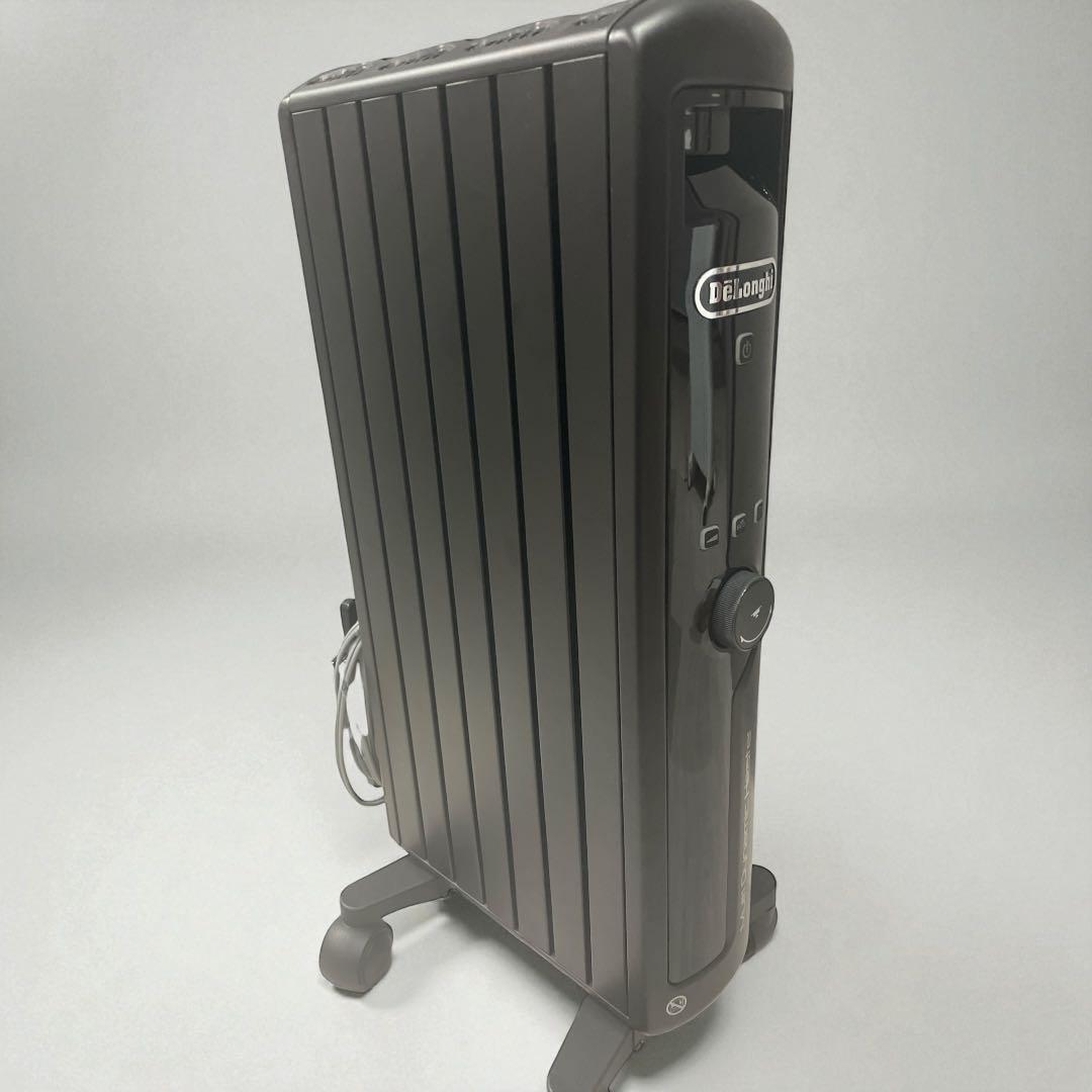 【新品未使用】リモコン付 デロンギ MDHU09-PB オイルヒーター 黒