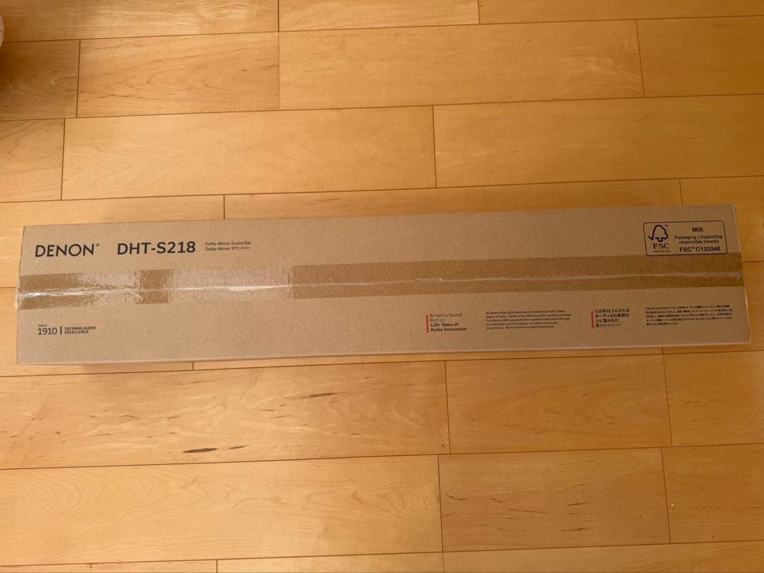 【新品未開封】DENON DHT-S218 サウンドバー