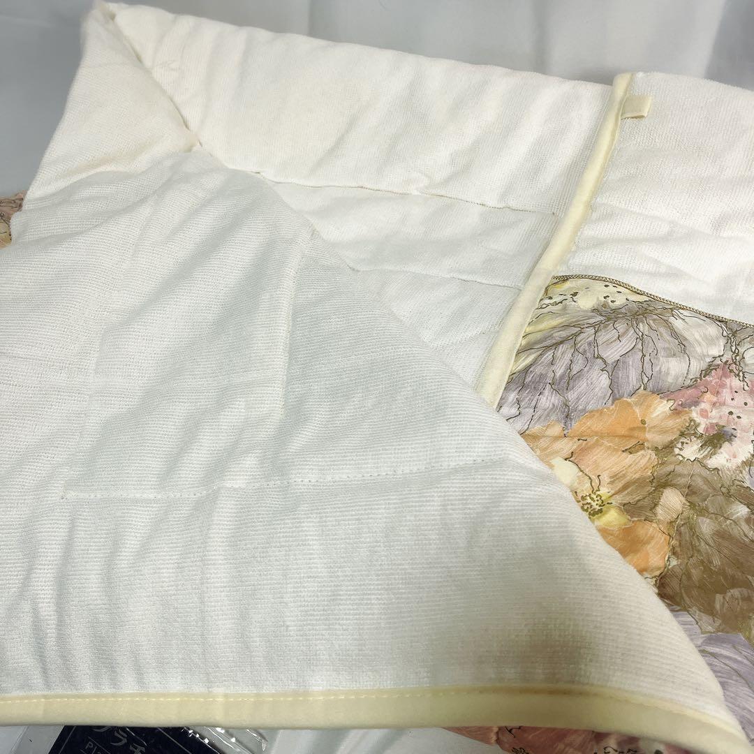 未使用保管品　プラチナウェーブ　肌かけ布団　キルティング　シングル　中綿