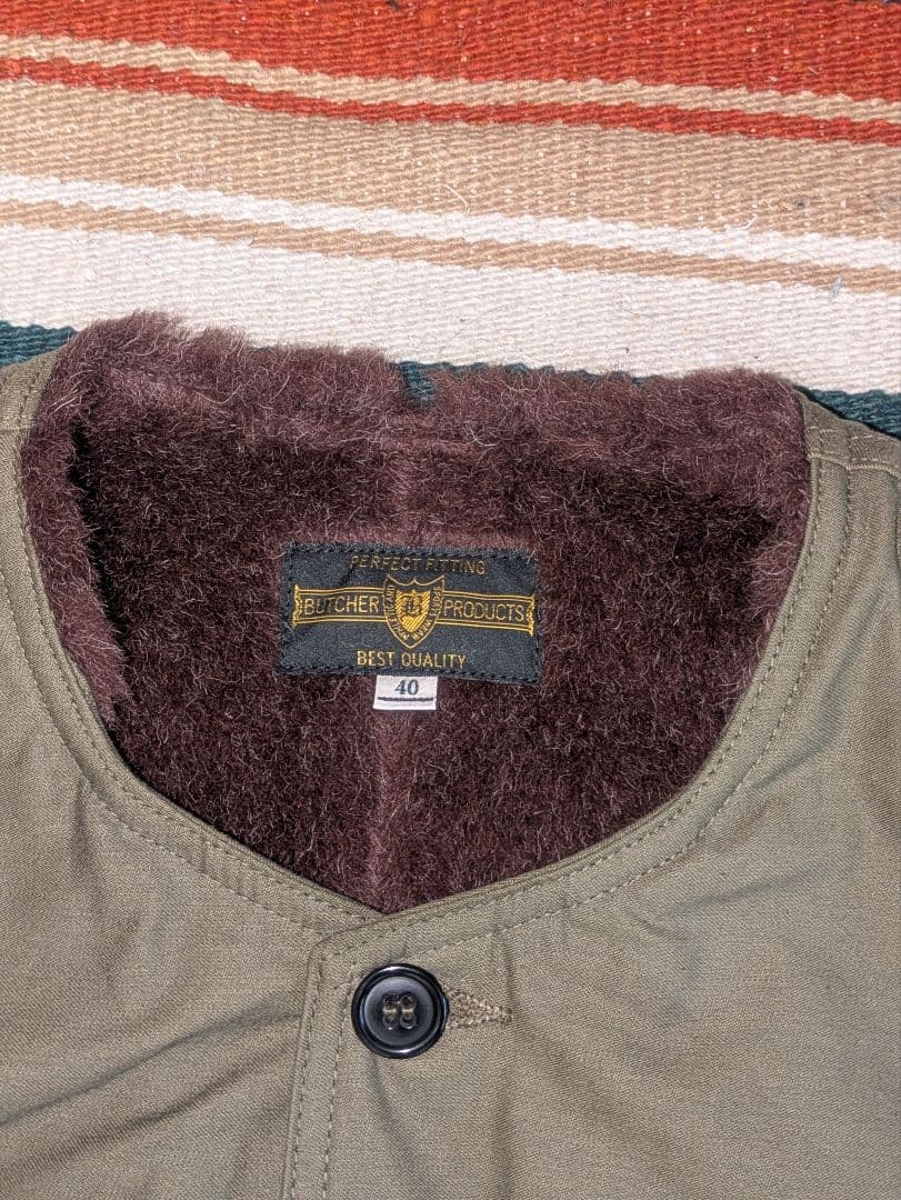 ButcherProducts ブッチャープロダクツ フィールドアルパカベスト