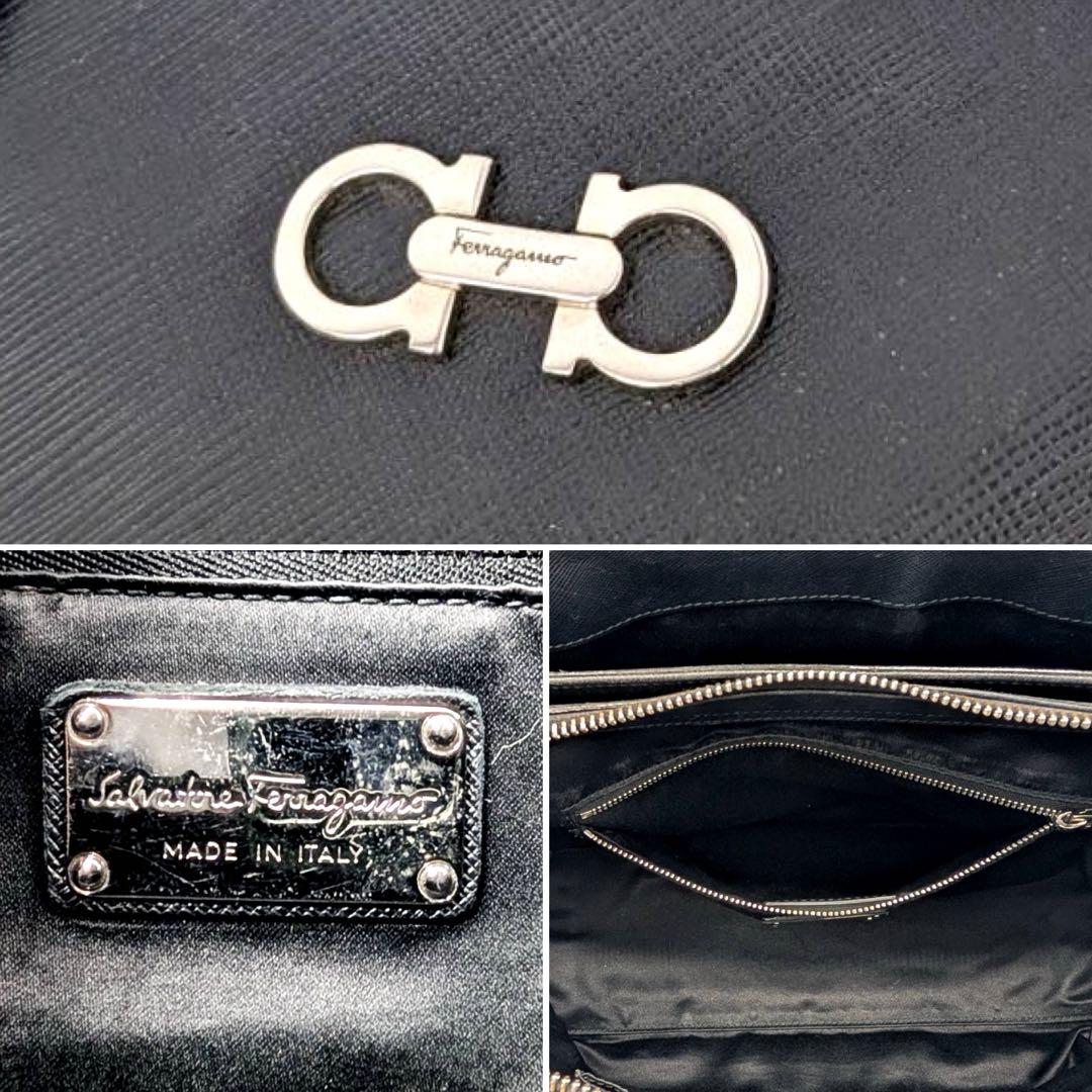 Salvatore Ferragamo✨ハンドバッグ ダブルガンチーニ レザー