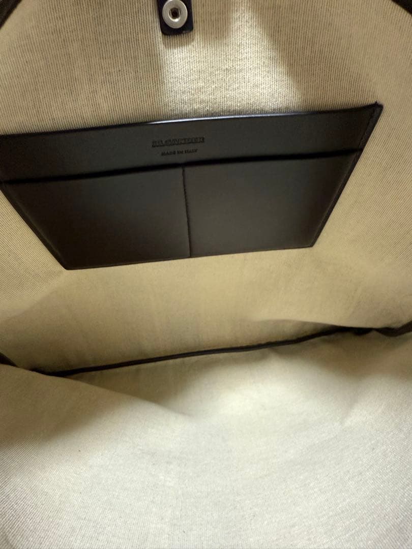 JIL SANDER 20SS ストライプショルダーバッグ