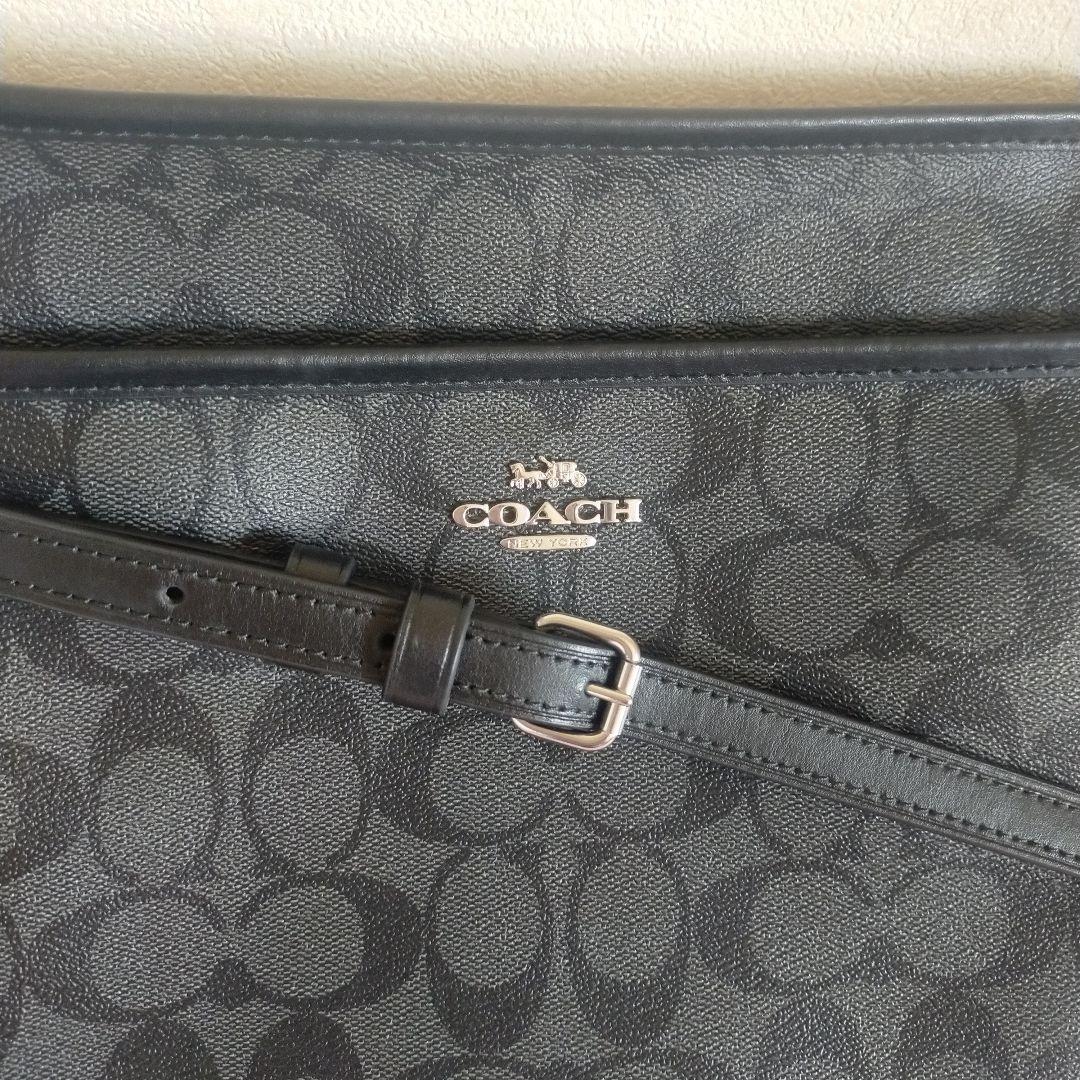 【美品】COACH　コーチ　ショルダーバッグ　黒