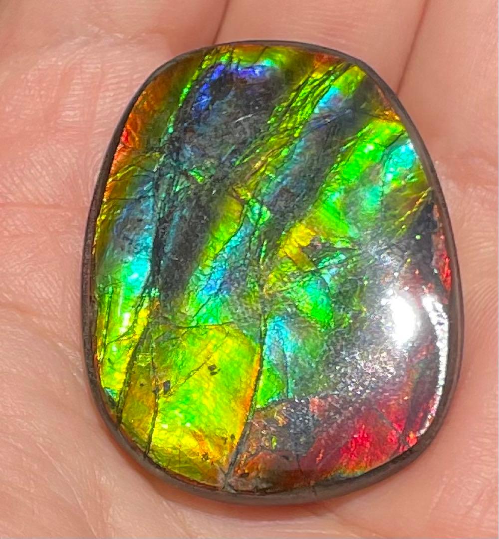 【期間限定セール】アンモライト レインボーカラー ルースストーン