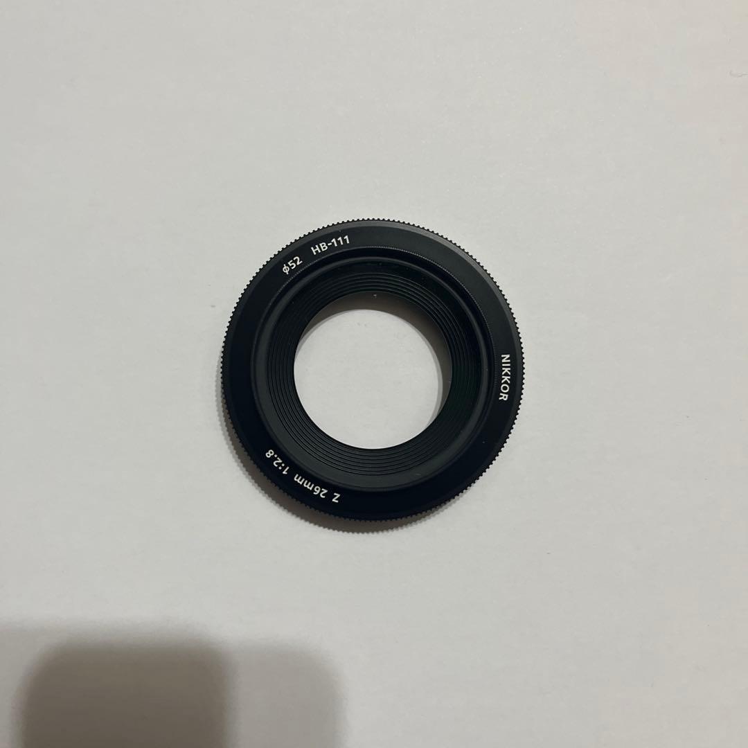 Nikon ニコン NIKKOR Z 26mm F2.8 + おまけ