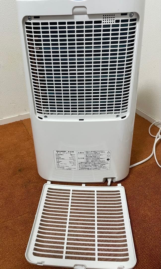 シャープ 衣類乾燥除湿機 コンプレッサー式 CV-G71-W