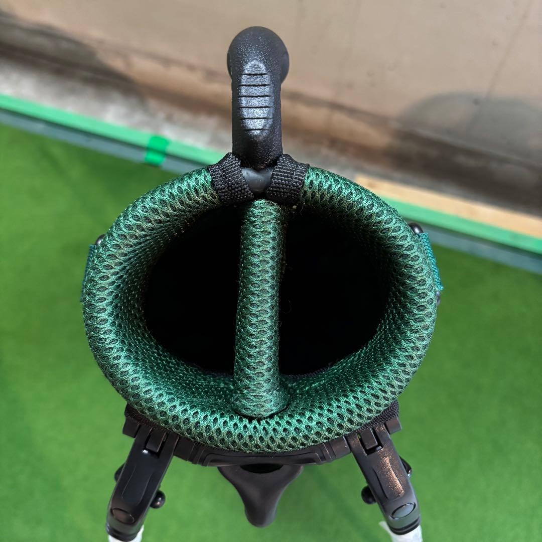 BEAMS GOLF セルフスタンド ゴルフケース 4 グリーン 美品