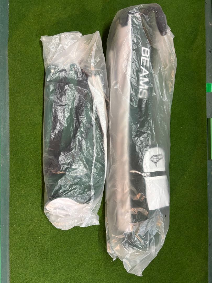 BEAMS GOLF セルフスタンド ゴルフケース 4 グリーン 美品