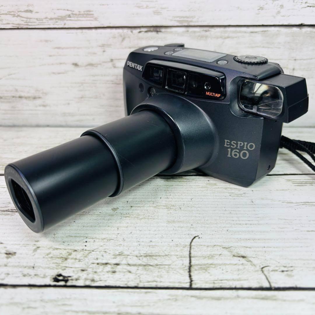 【動作良好】PENTAX フィルムカメラ ESPIO 160 ブラック
