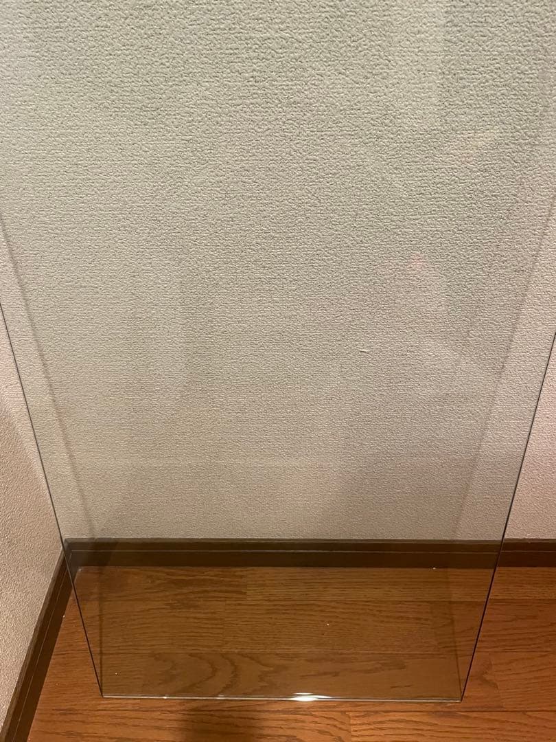 カリモク　ガラステーブル　ローテーブル