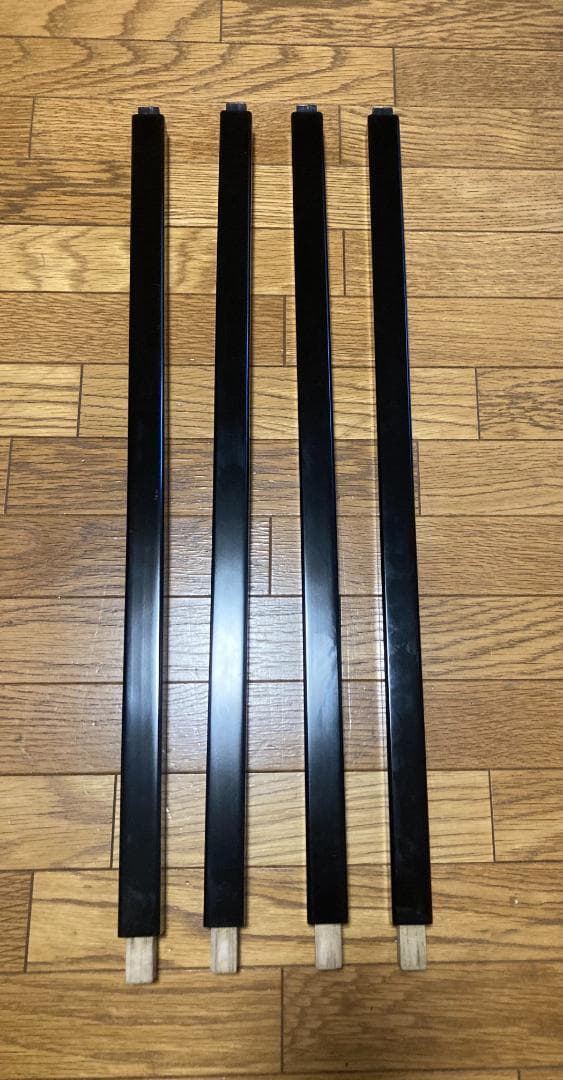 茶道具 黒真塗 真台子 組み立て式