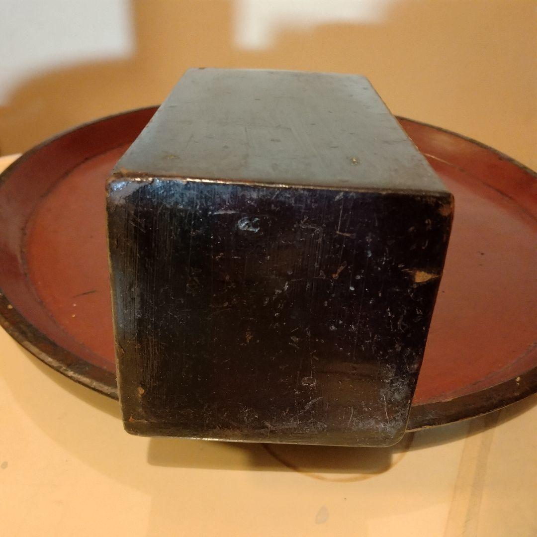 江戸時代　木製漆塗　酒器　水柱