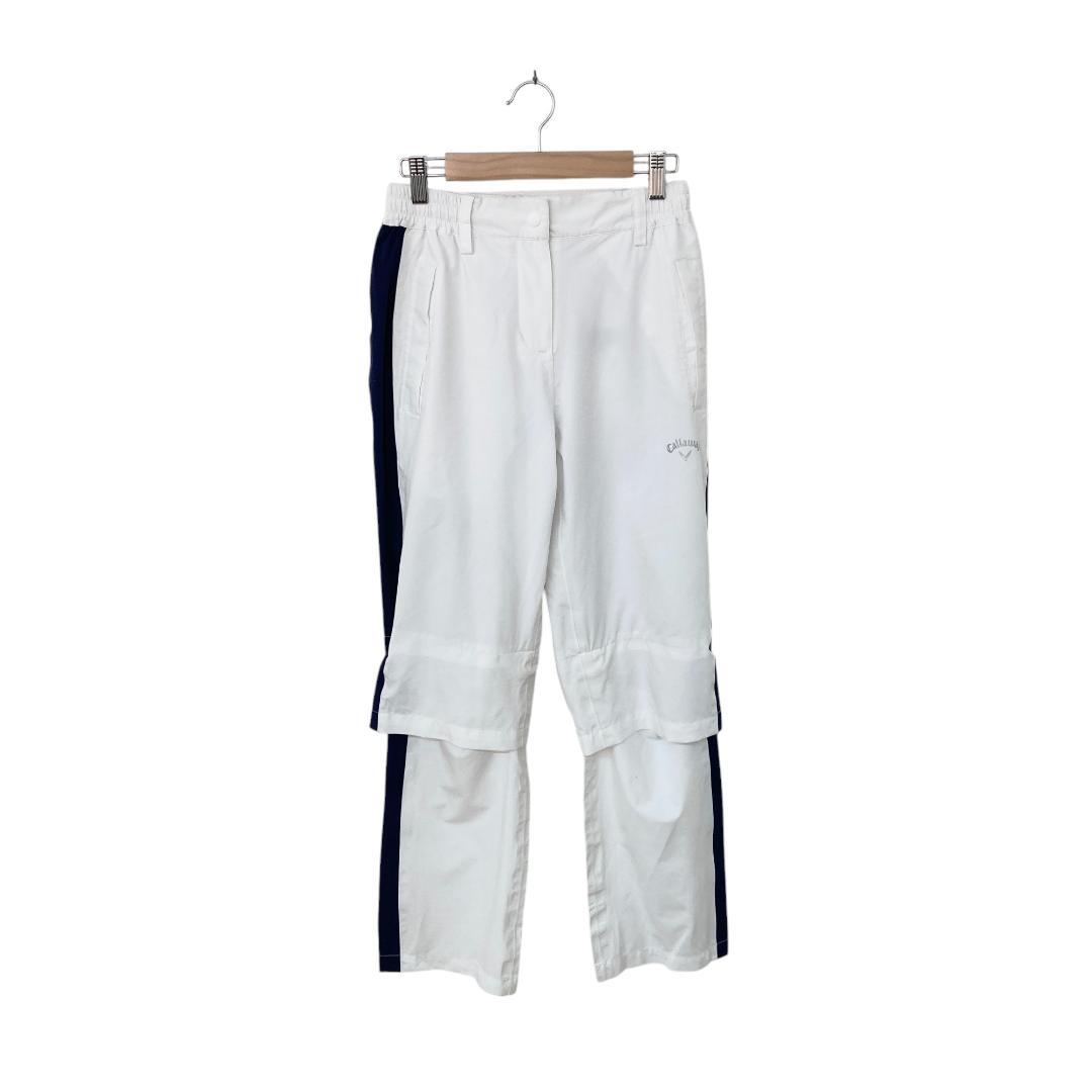 callaway キャロウェイ ホワイト ネイビー ジャージ セットアップ S