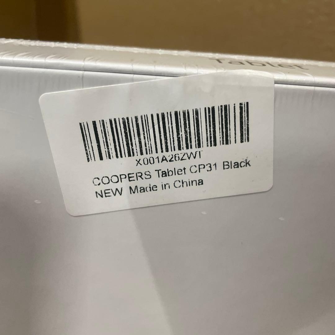 COOPERS CP31 Android 15 タブレット