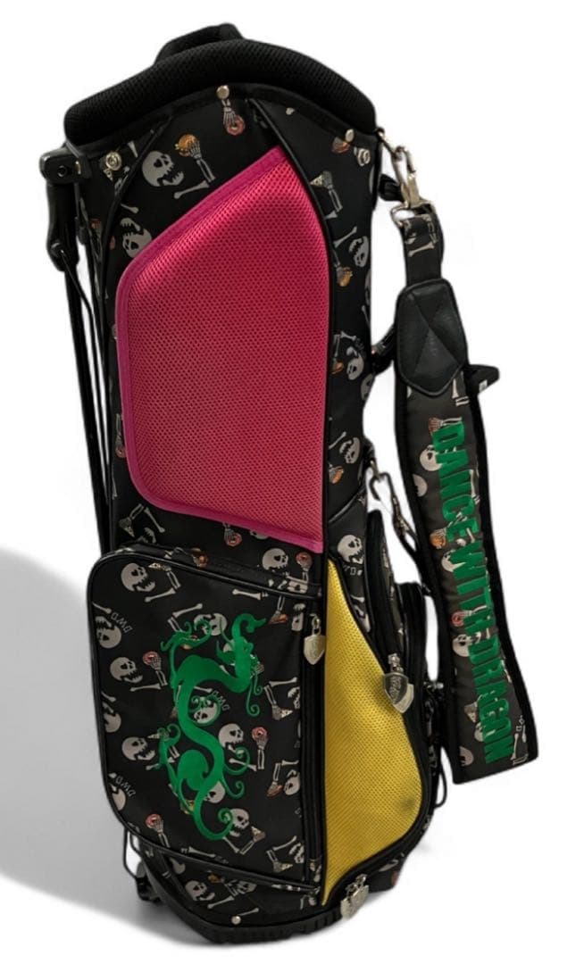 稀少！DANCE WITH DRAGON スタンドキャディバッグ 9型3.1kg