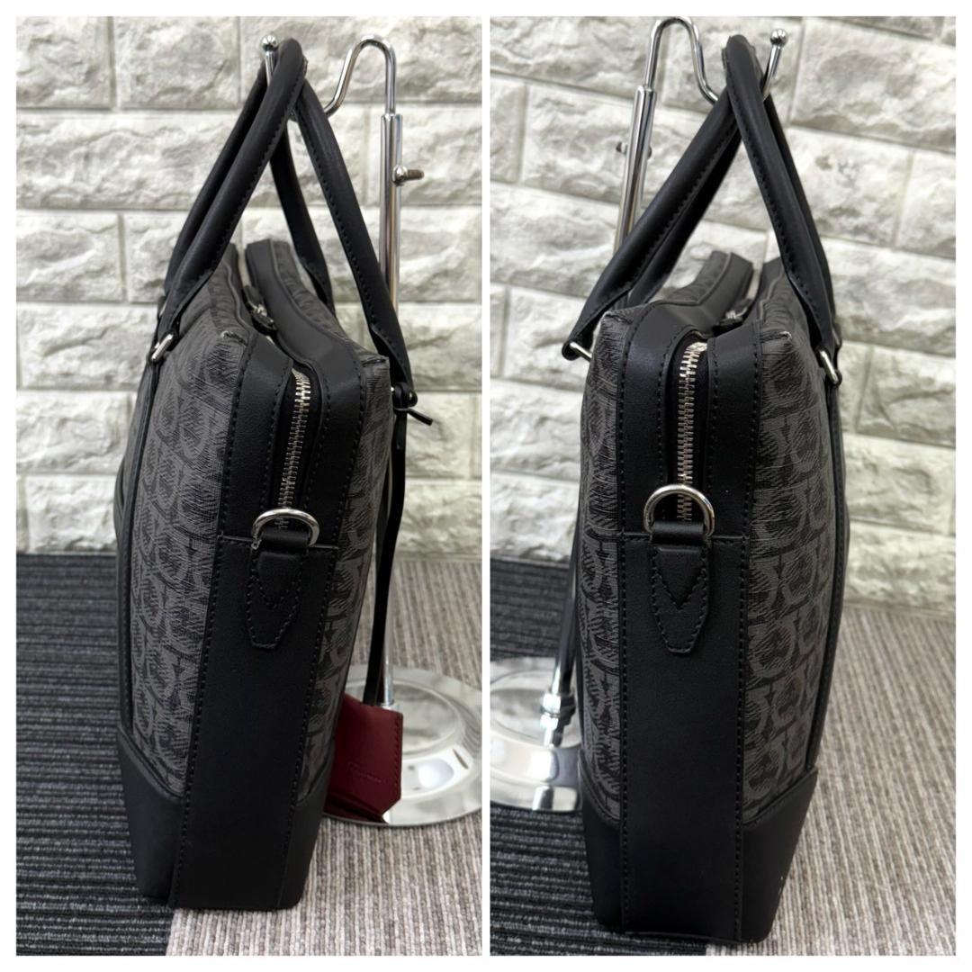 FERRAGAMO フェラガモ　ブリーフケース ブラック メンズ