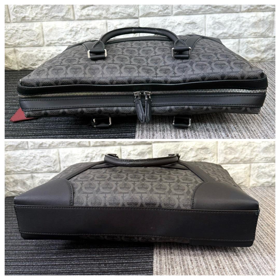 FERRAGAMO フェラガモ　ブリーフケース ブラック メンズ