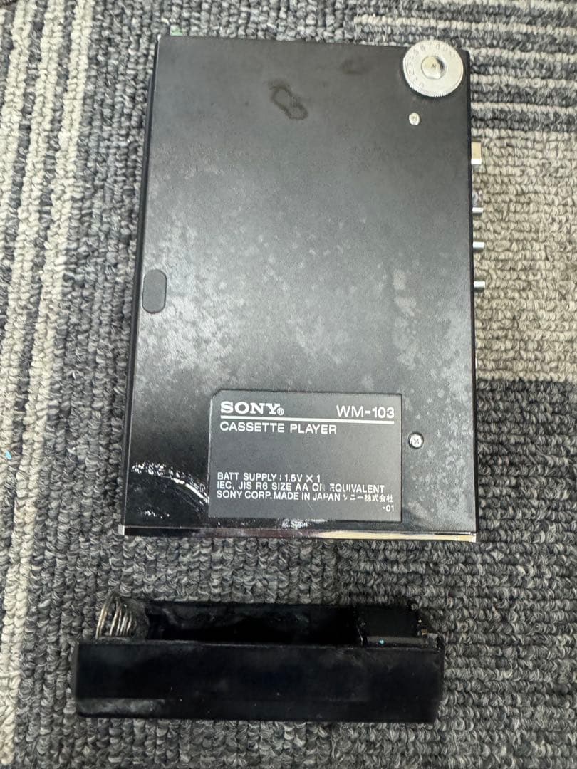 KENWOOD cp-700 SONY wm-103カセットプレーヤー ジャンク