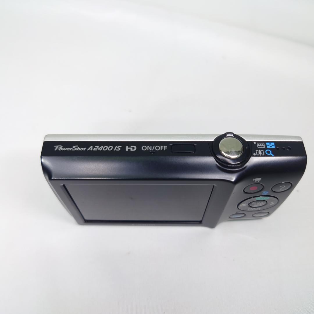 キャノン Canon A2400 IS コンパクトデジタルカメラ シルバー