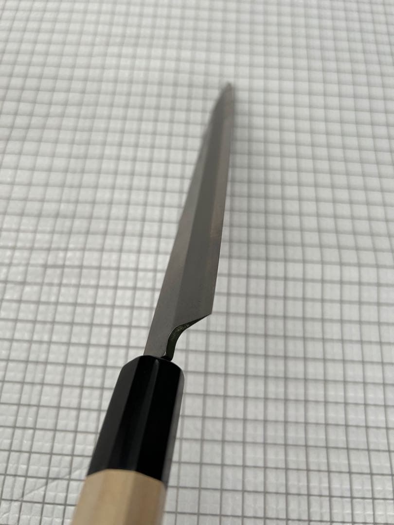 包丁 柳刃包丁 刺身包丁 210mm 銀三 ステンレス 水牛八角柄