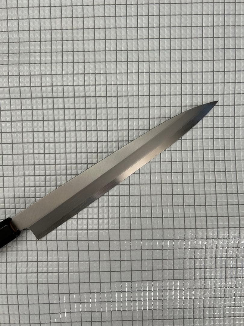 包丁 柳刃包丁 刺身包丁 210mm 銀三 ステンレス 水牛八角柄