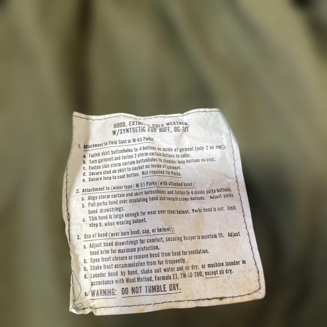 【デッドストックに近い】M65モッズコート