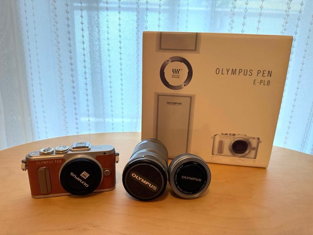 美品！OLYMPUS PEN E-PL8 ダブルズームキット