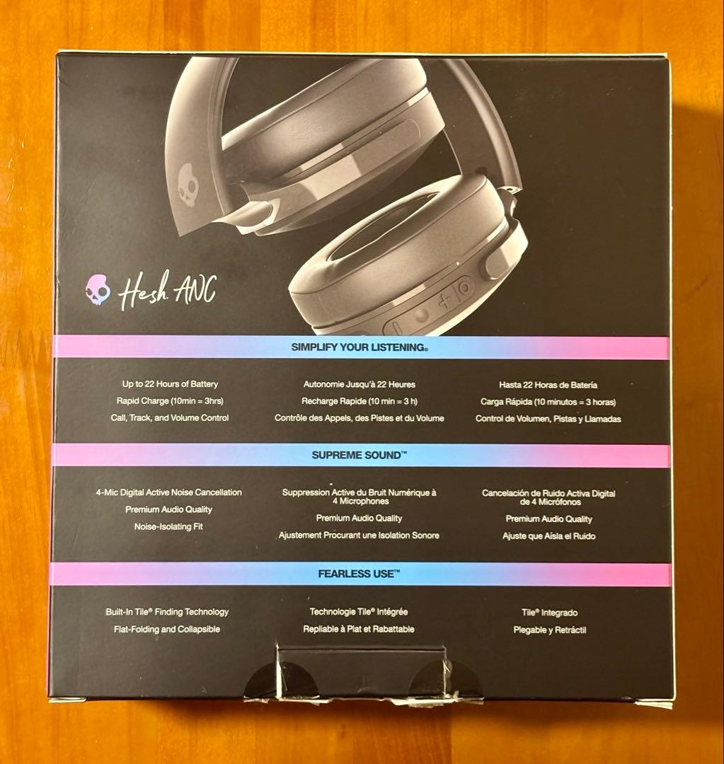 Skullcandy Hesh ANCワイヤレスノイズキャンセリングヘッドホン