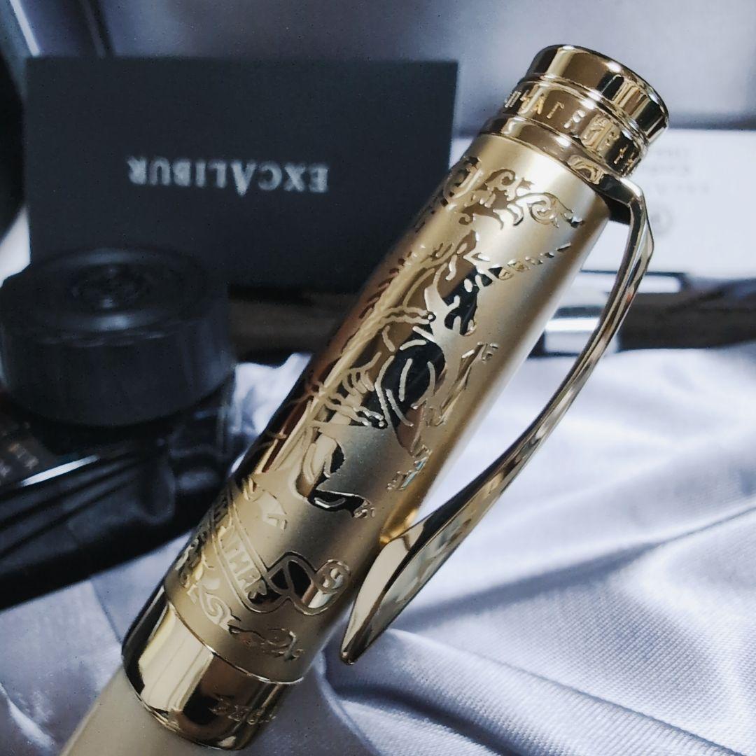 【未使用♪】 ぺんてる エクスキャリバー 万年筆 コルベニックシリーズ 一角獣