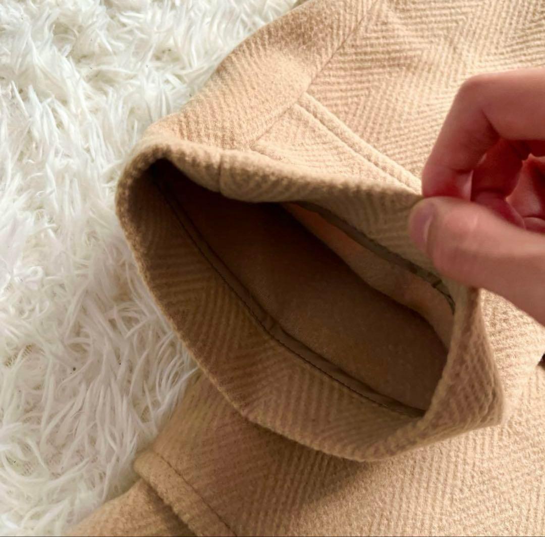 Burberrys ムーアブルック ダッフルコート ヘリンボーン ノバチェックL