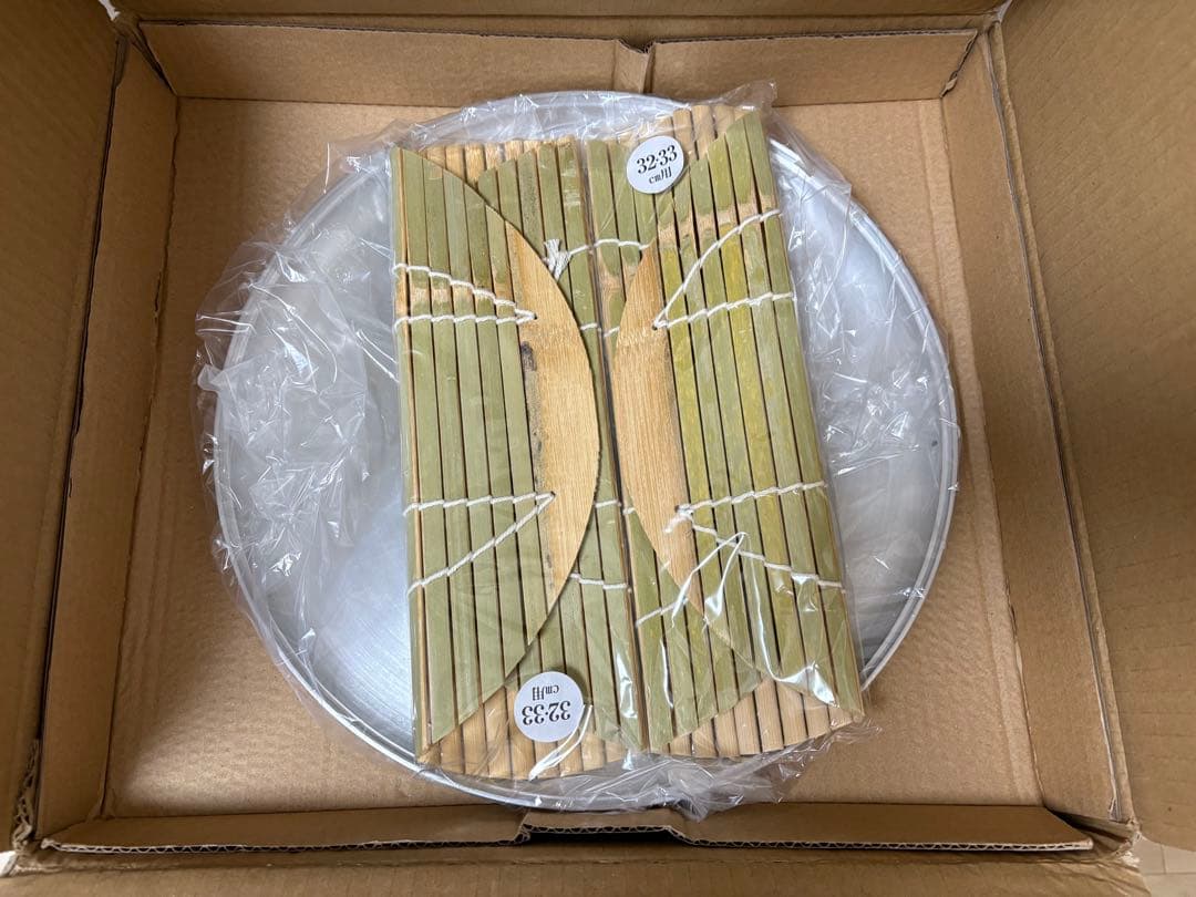 北陸アルミニウム アルミ長生セイロ　デラックス33cm 二重