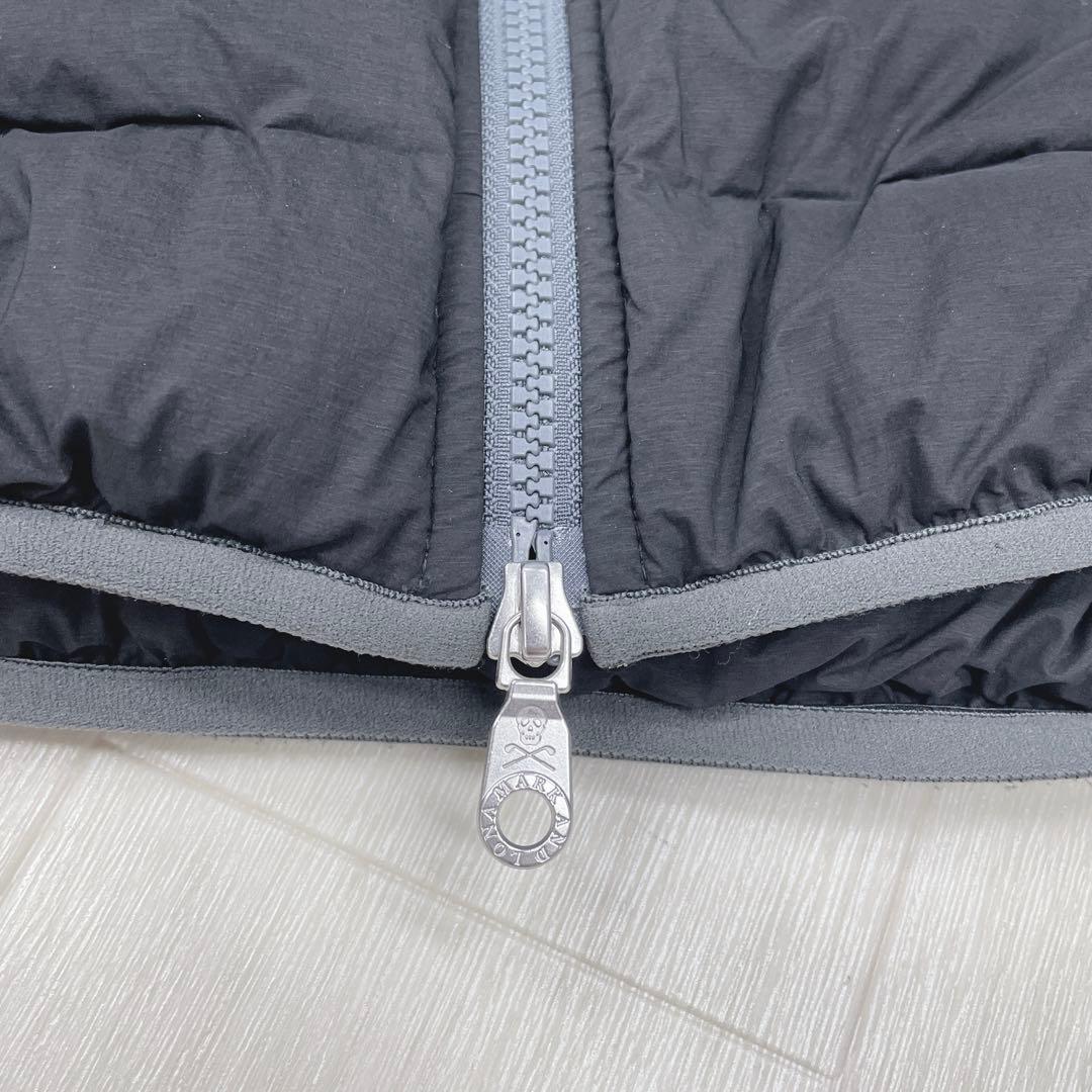 MARK &LONA フード付き　ダウンジャケット　ブラック　サイズ50