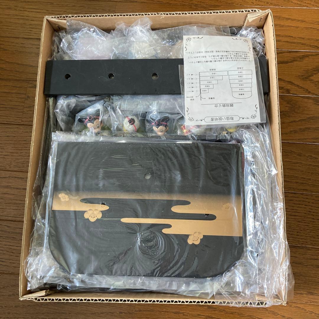 ディズニー　雛人形　雛壇5段飾り