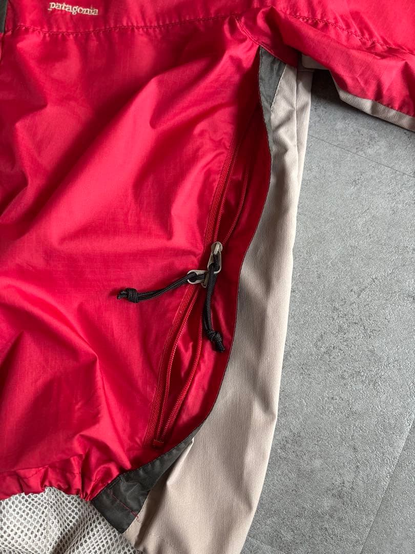 Y2K 00s patagonia エレクトラライトジャケット レッド テック