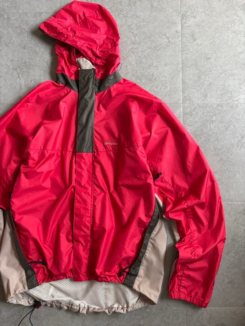 Y2K 00s patagonia エレクトラライトジャケット レッド テック