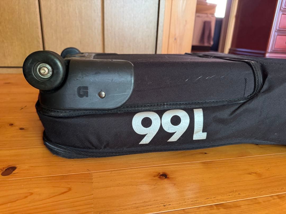 Burton スノーボードバッグ 黒 ホイール