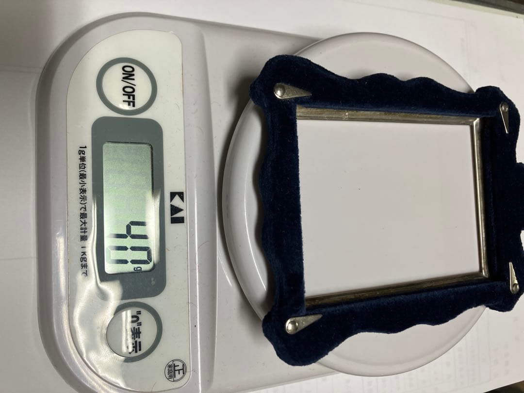 アンティークSIL925ミニ写真立てUK