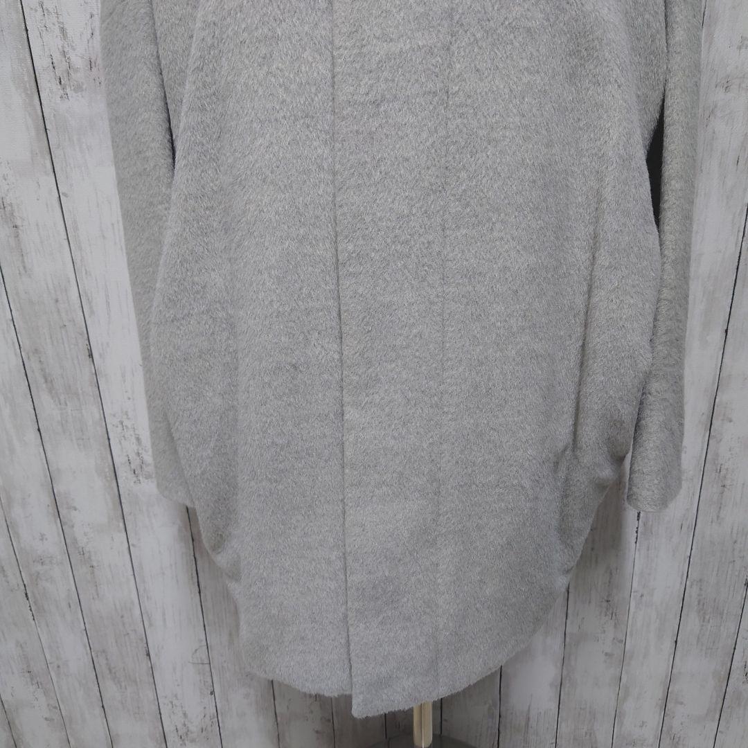 KNOTT ノット　アルパカ　ウール　ノーカラー　コート