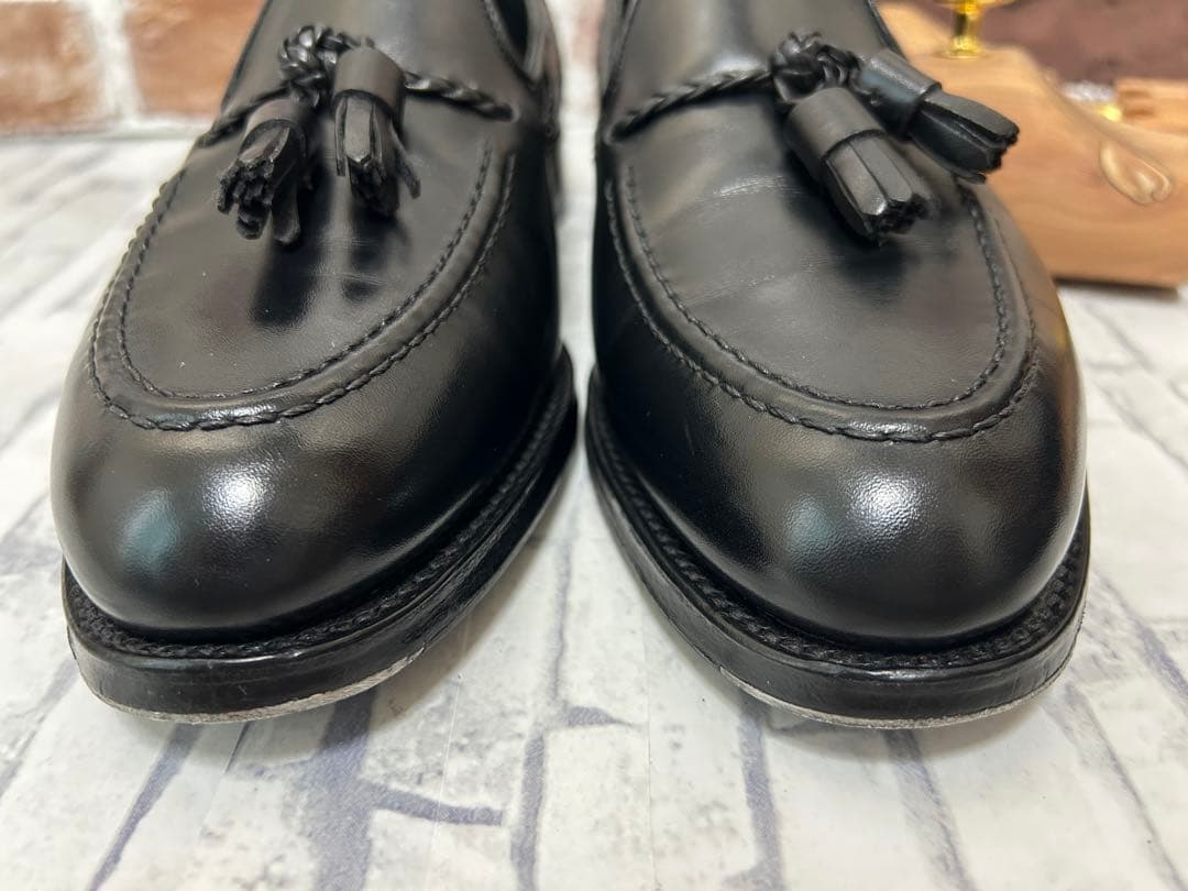 【極美品】ジョセフチーニー/タッセルローファー/ブラック（別注）