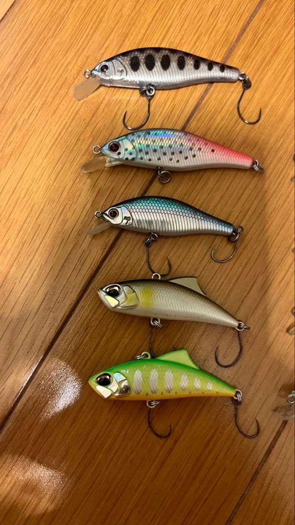 渓流ミノー　15個セット　アレキサンドラ　リュウキ　もののふ　dコンパクト