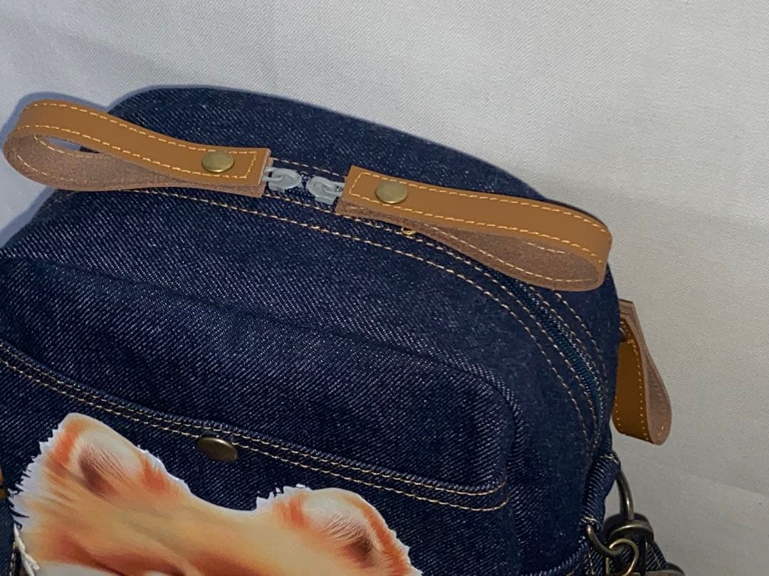 ☆ポメラニアン☆岡山デニム☆☆Sサイズ☆ショルダーバッグ