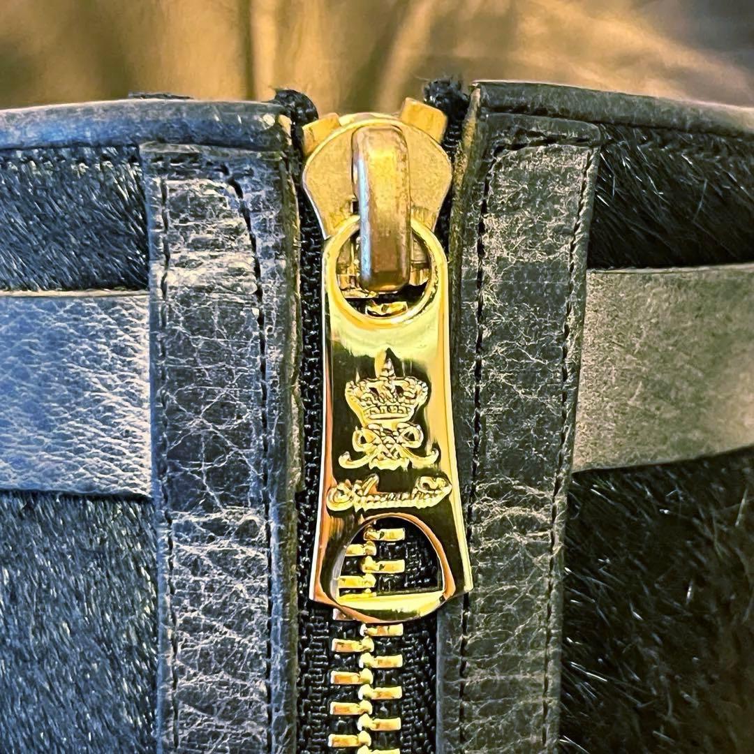 超希少　極美品　ADMJ ハラコ　ブーツ