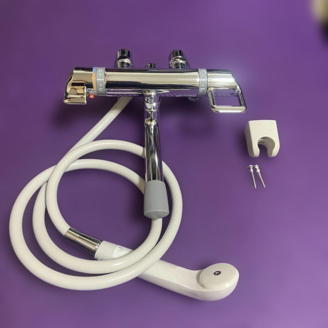 TOTO 混合水栓 温水・冷水切替