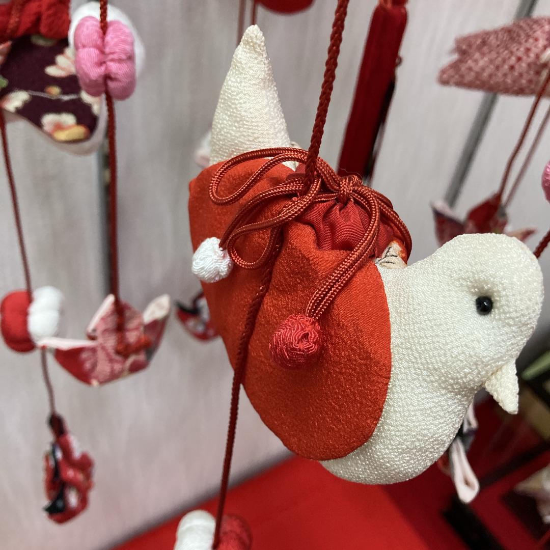 No.8　回転吊るし飾り　雛人形つるし雛　3月吊るし雛